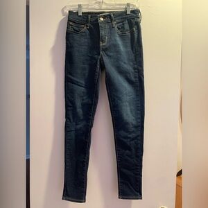 Levi’s Like New Women's Skinny Jeans - Dark Blue